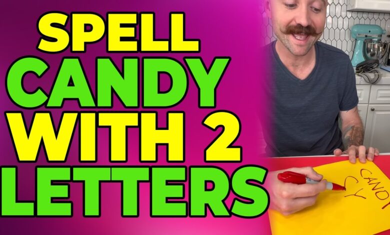 Spell Candy with Two Letters: A Creative Exploration