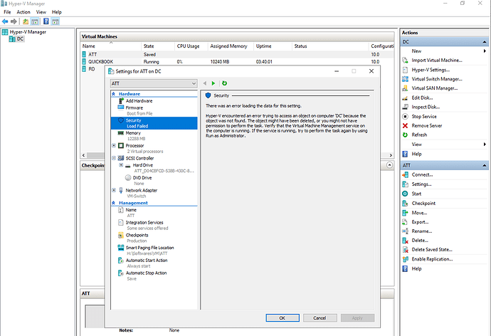 Virtual machine manager unresponsive spice​